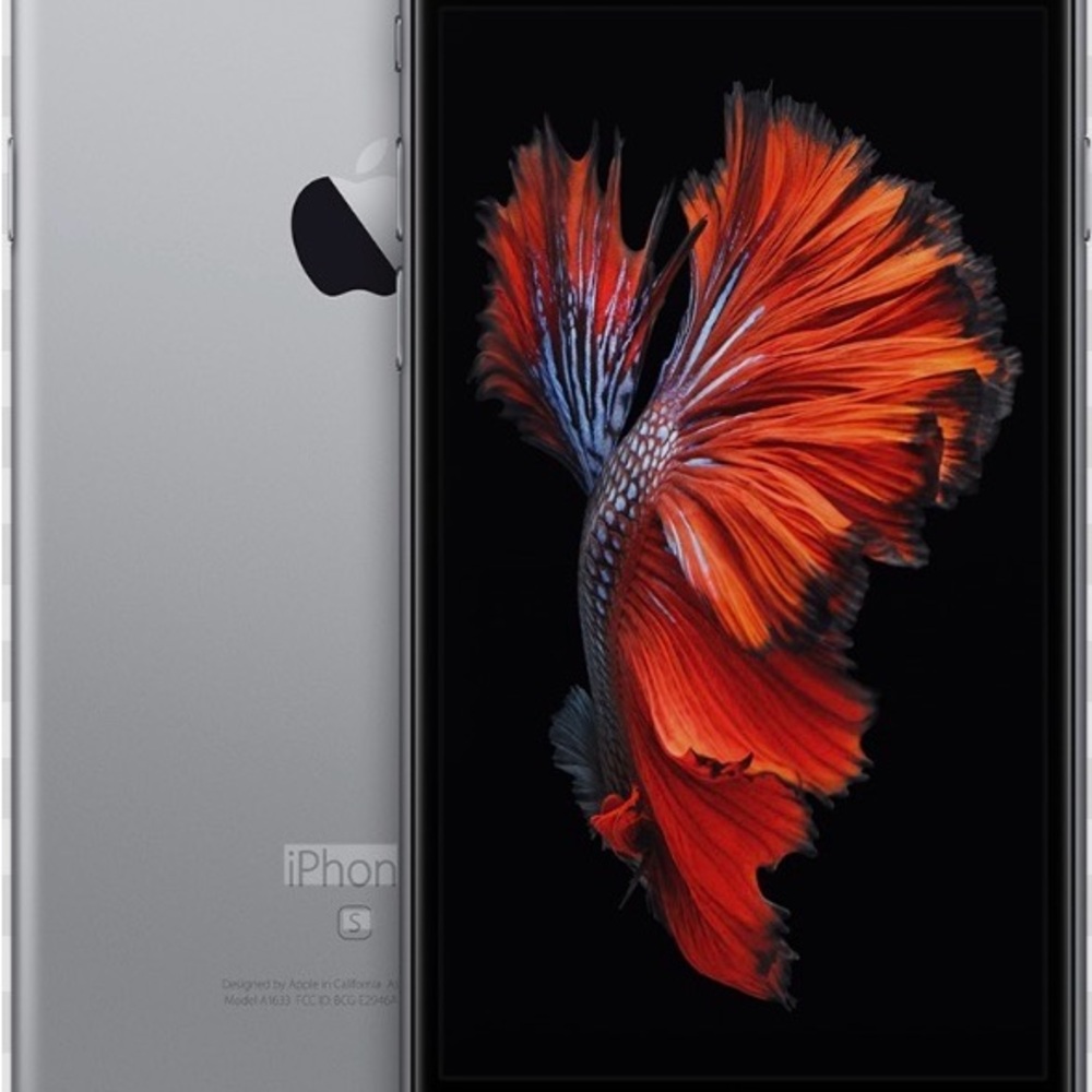Apple iPhone Silver with Black Front